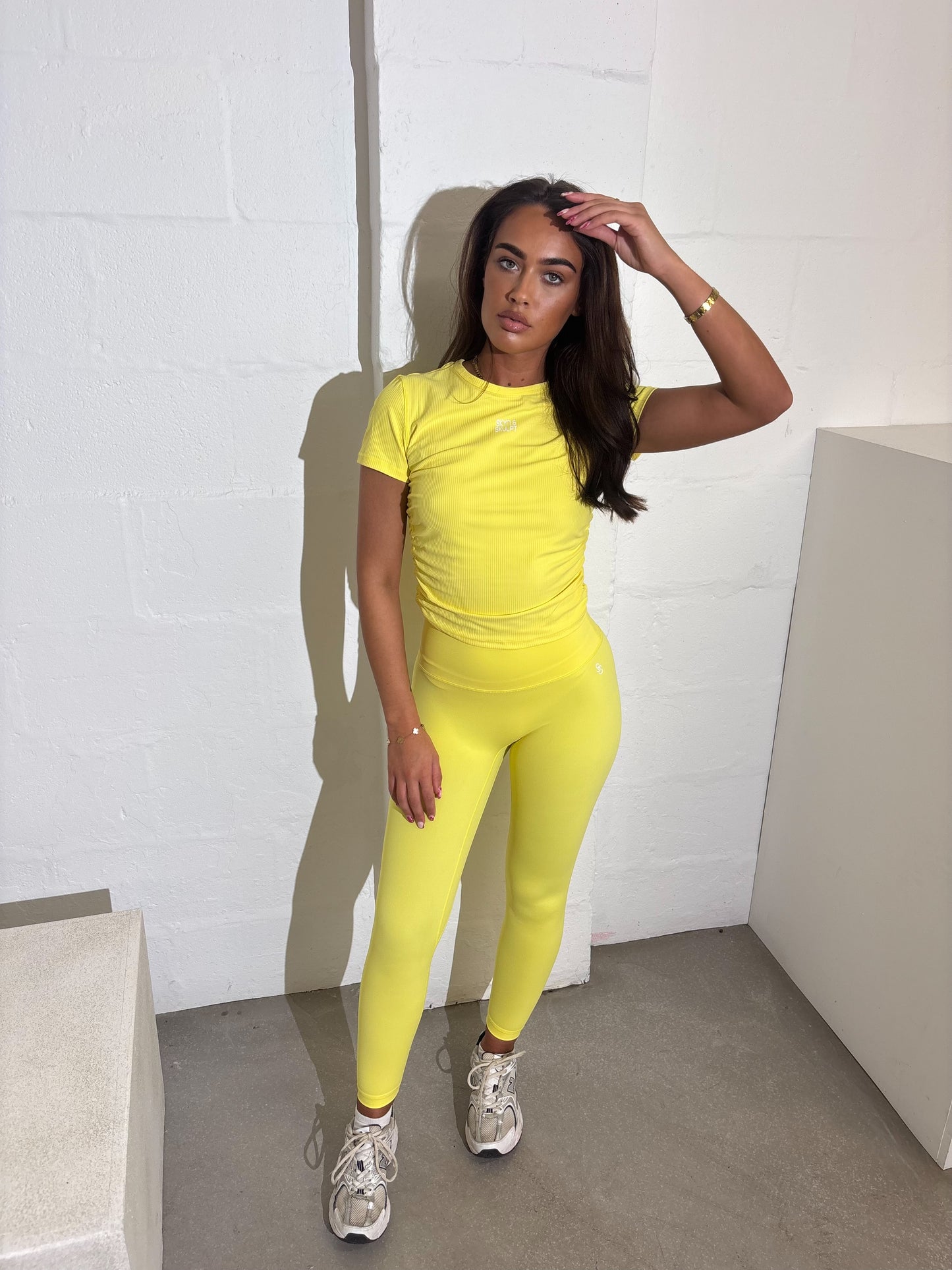 T-shirt & leggings set - Lemon sorbet🍋