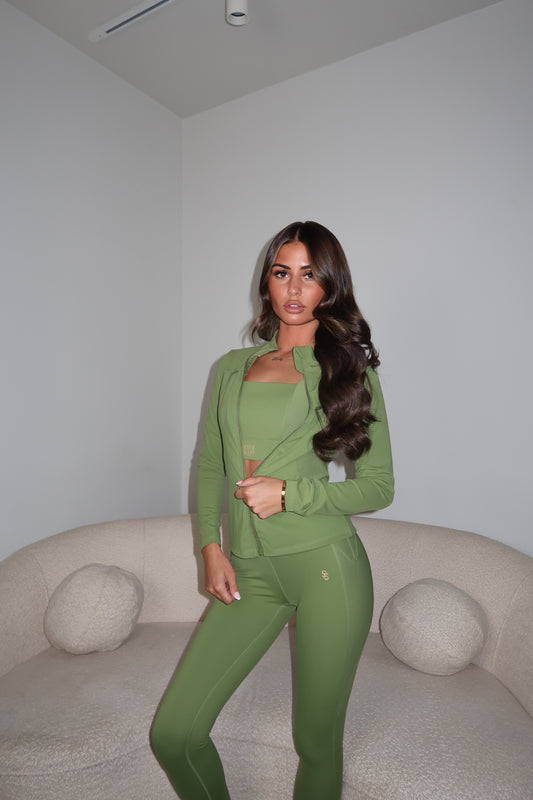Khaki Green 3 Piece💚